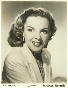 1947 Judy Garland on MGM Records Promo Pic