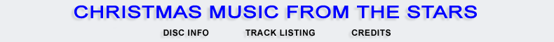 Christmas Music From The Stars