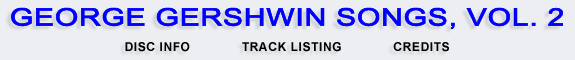 George Gershwin Songs